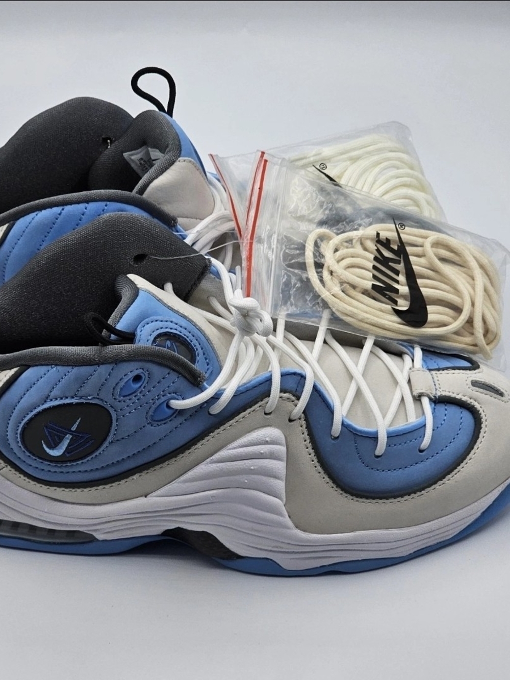 Nike Air Penny 2 x Social Status Two-Time Men’s 8.5 Blue Grey DM9132-100 New